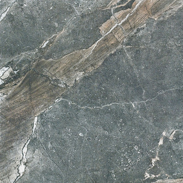 Керамический гранит GENESIS Dark Grey/Темно-серый Lappato 600x600 (Kerranova)